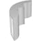 Ekena Millwork 5-in. W x 10-in. D x 14-in. H Ozark Architectural Grade PVC Knee Brace BRCP05X10X14OZK - alternate 6